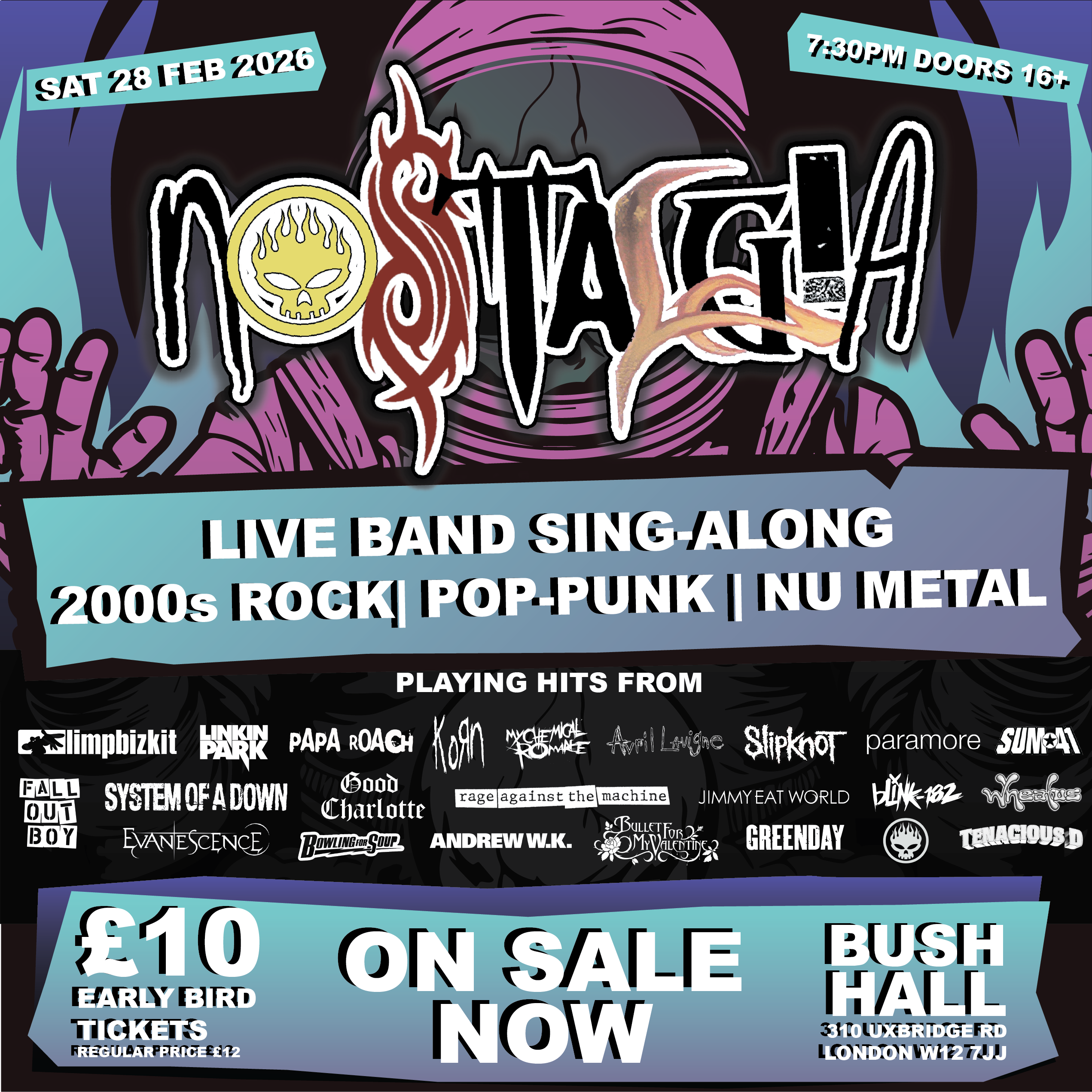 Nostalgia 2000s Night Poster